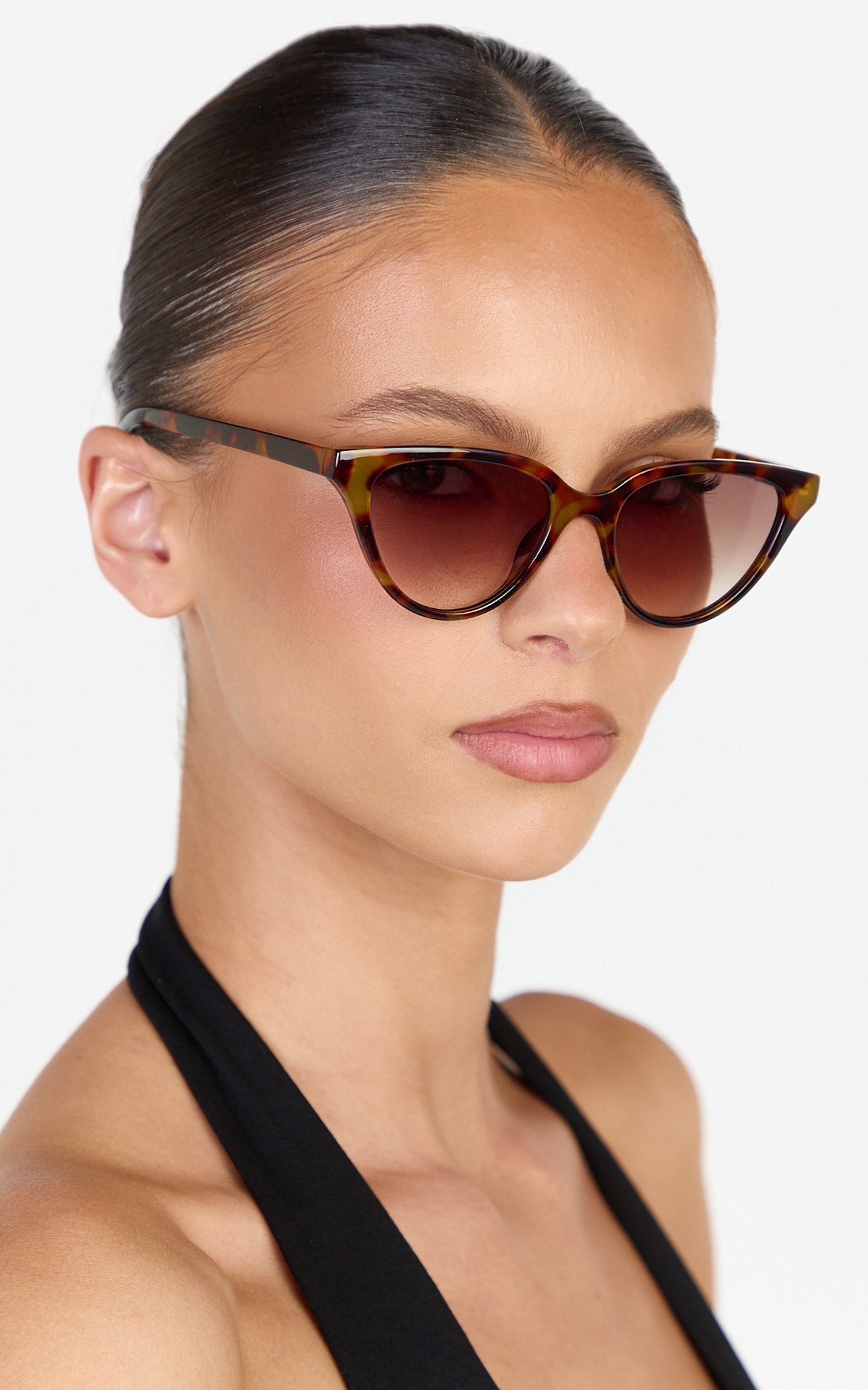 Thelma Sunglasses - Cat Eye Sunglasses in Torte