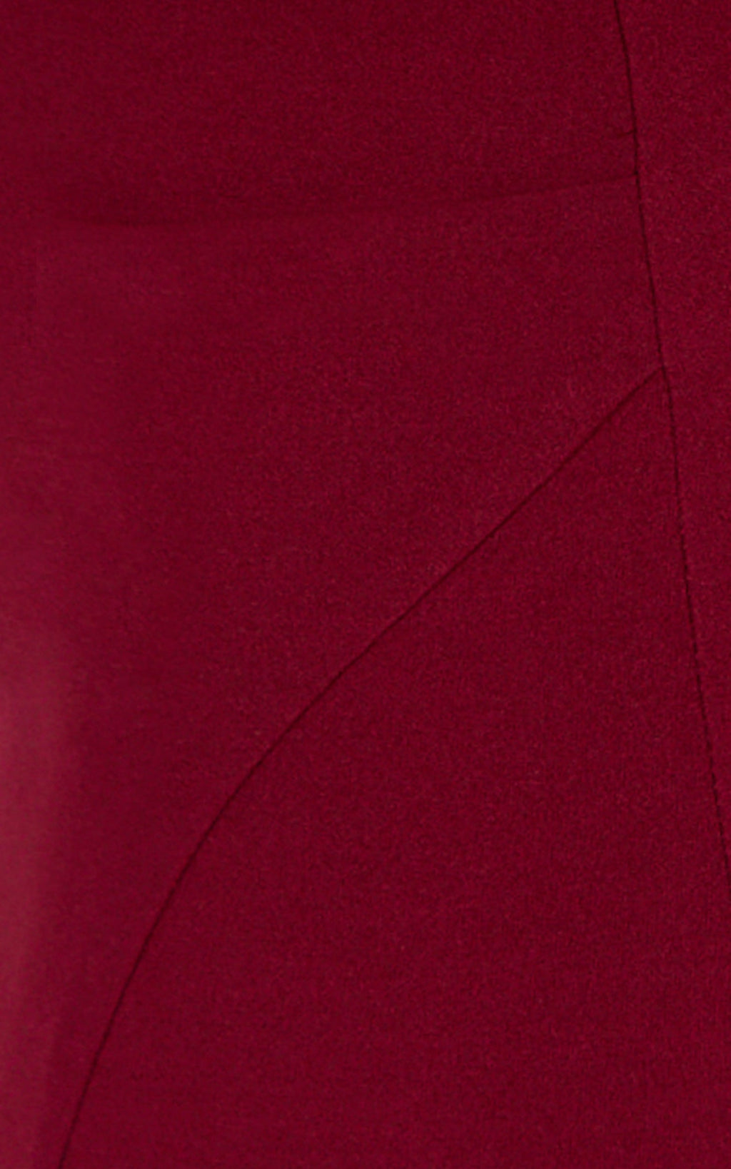 Cosette Midi Dress - Asymmetric Neckline Draped Shoulder Sash Dress in Wine