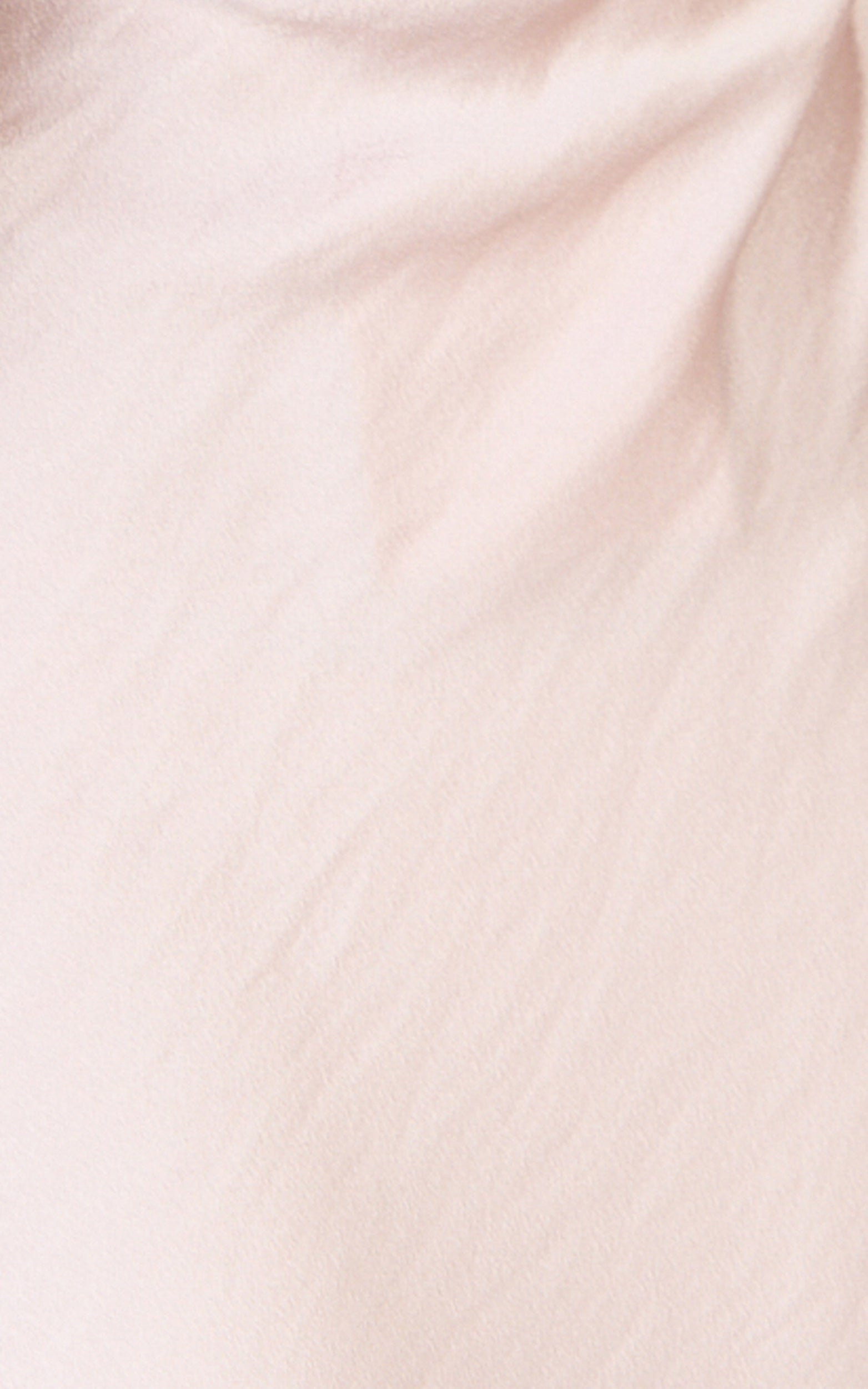 Khalani Midi Dress - Deep V Neck Satin Slip Dress in Light Pink