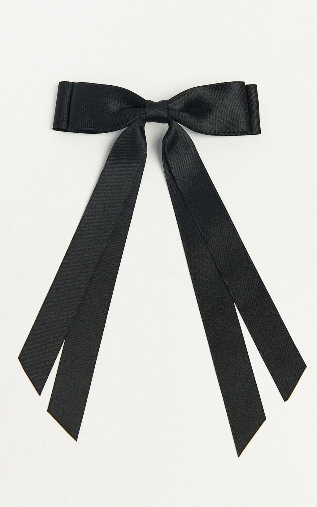 Dolores Hair Clip - Ribbon Hair Clip in Black