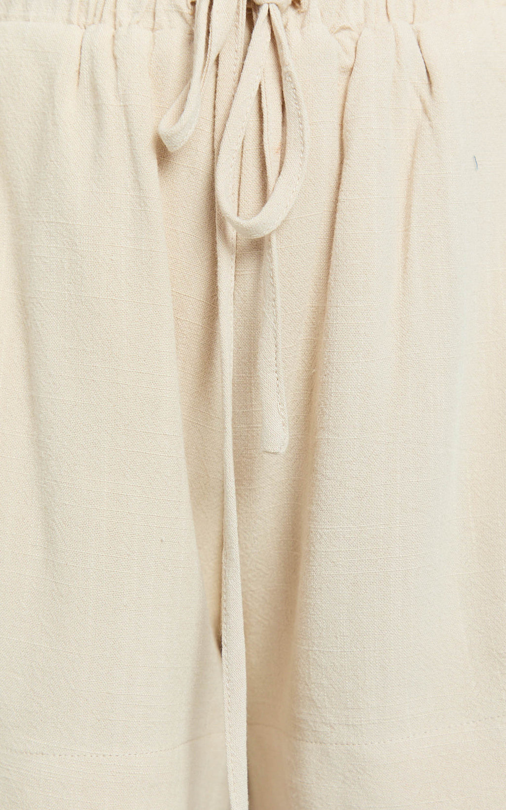 Olivia Shorts - Drawstring Relaxed Linen Shorts in Natural
