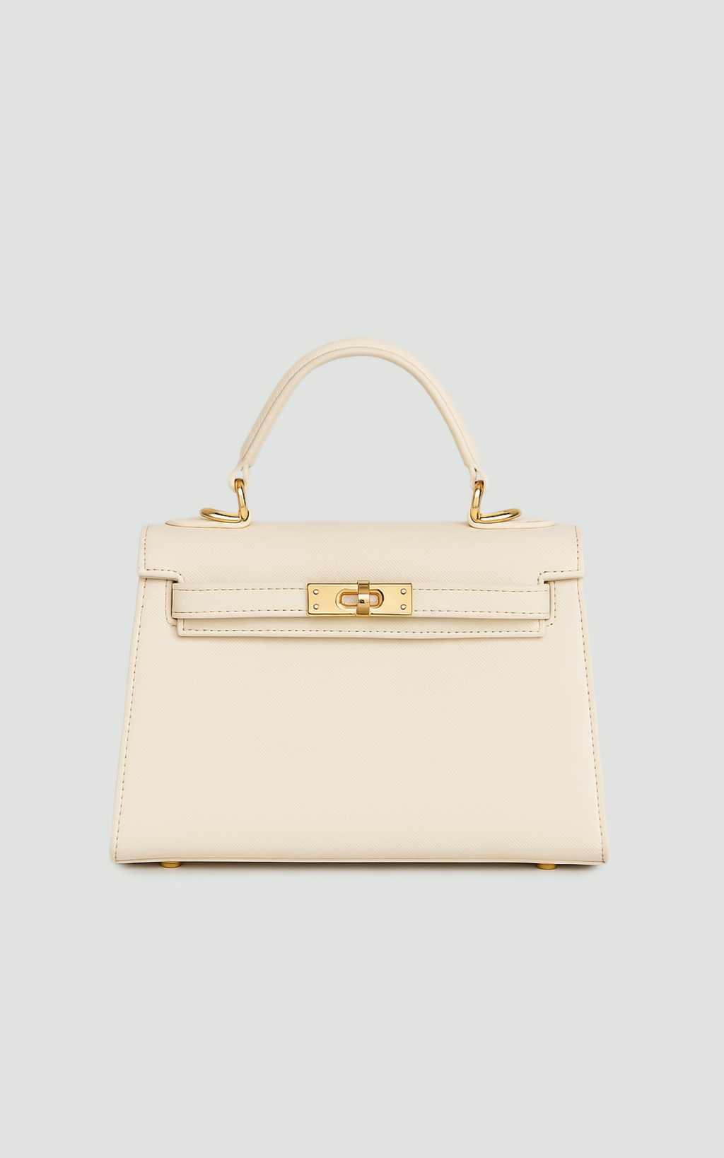 Hera Bag - Top Handle Crossbody Bag in Bone