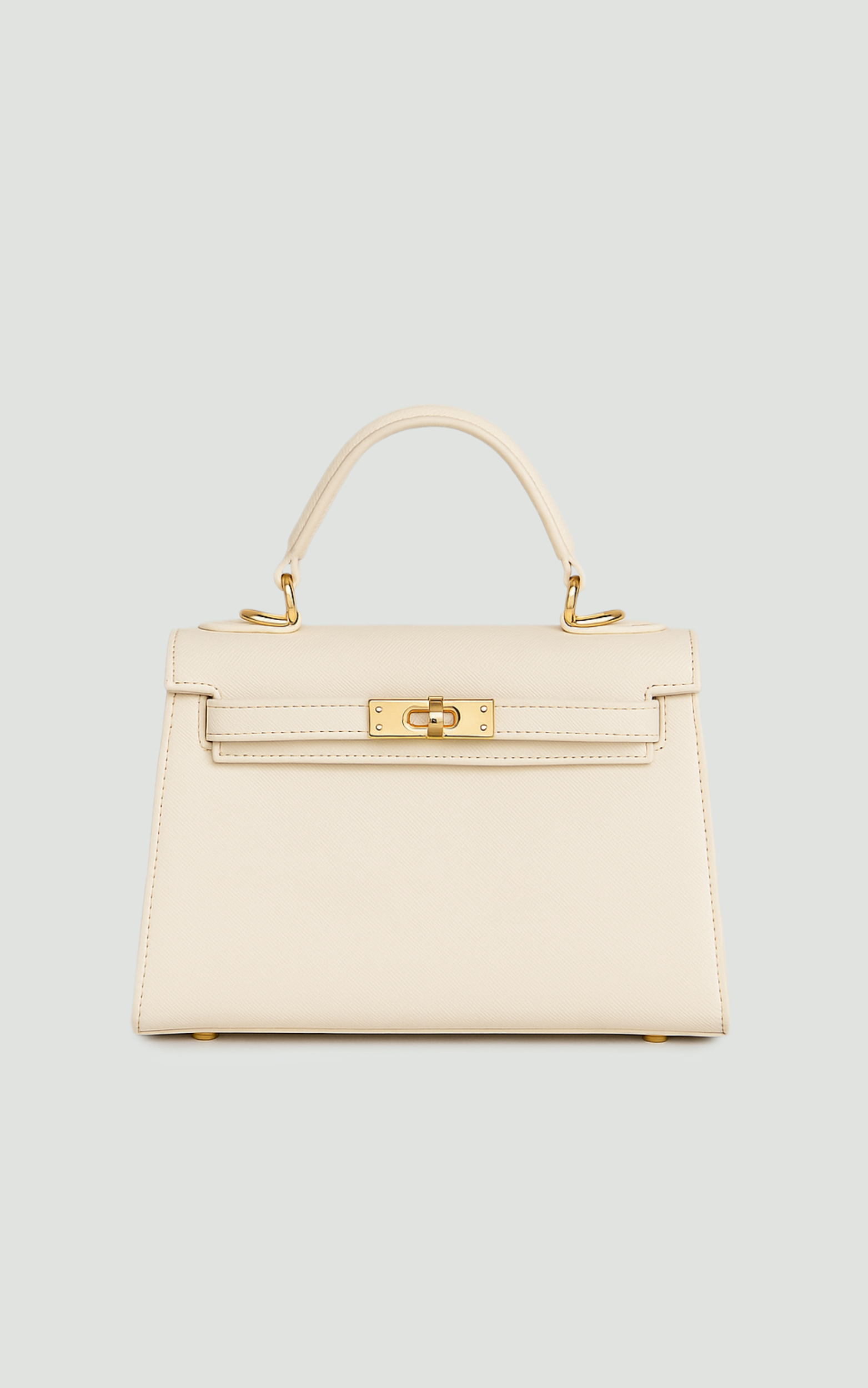 Hera Bag - Top Handle Crossbody Bag in Bone