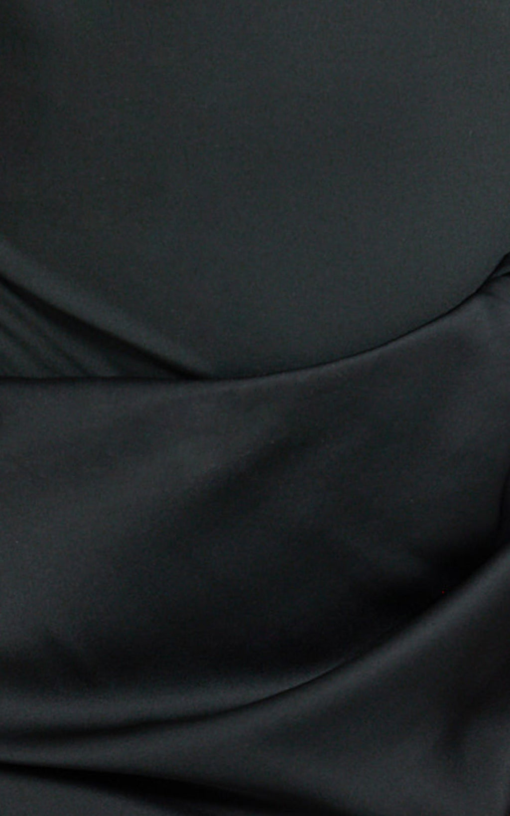 Pepper Maxi Dress - High Neck Bodysuit with Draped Skirt in Black