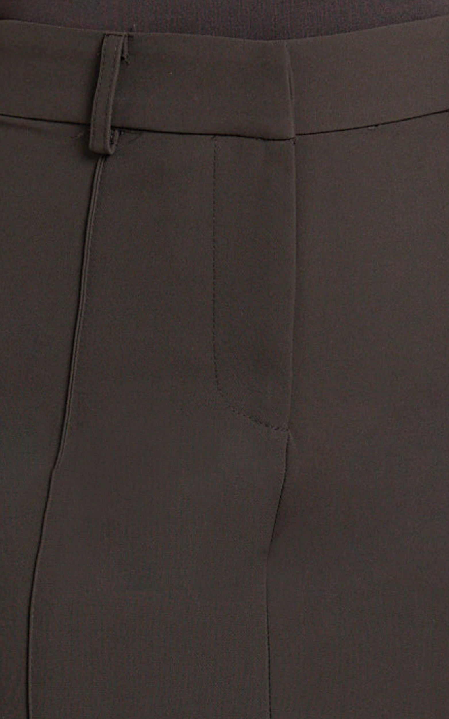 Stella Maxi Skirt - High Waisted Pencil Skirt in Chocolate