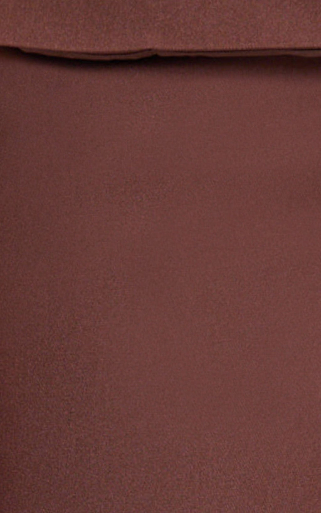 Tessa Pants - Mid Rise Straight Leg Tailored Pants in Brown