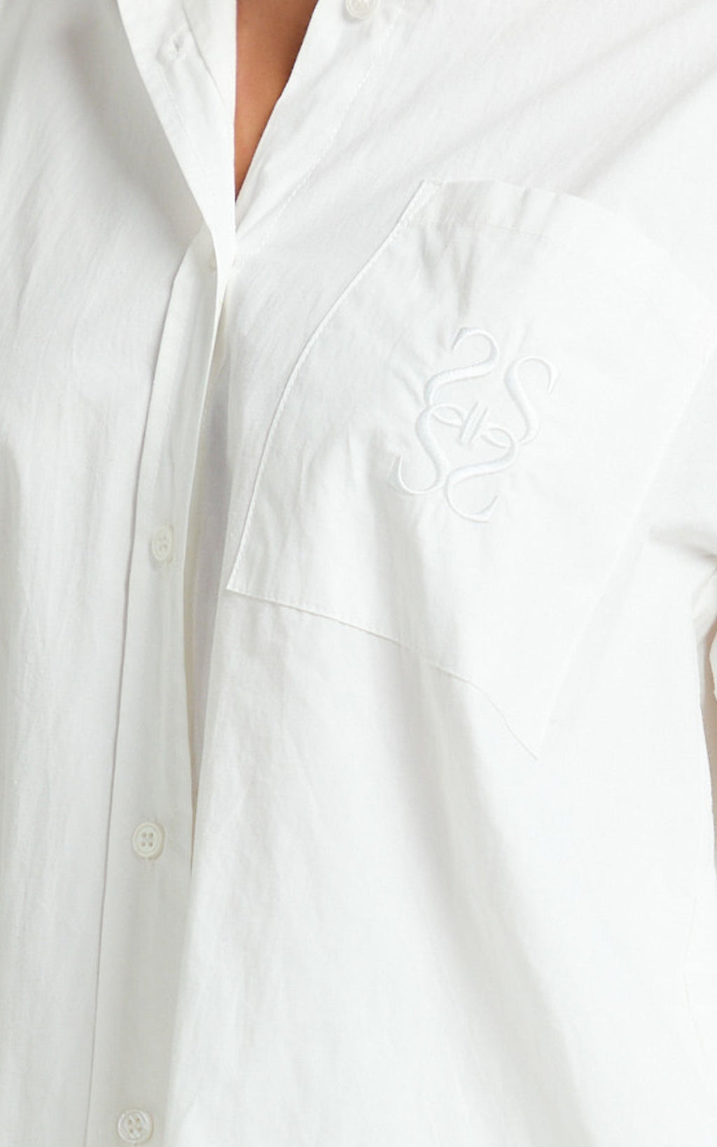 The Hunger Project x Showpo - THP Collared Button Up Long Sleeve Shirt in White