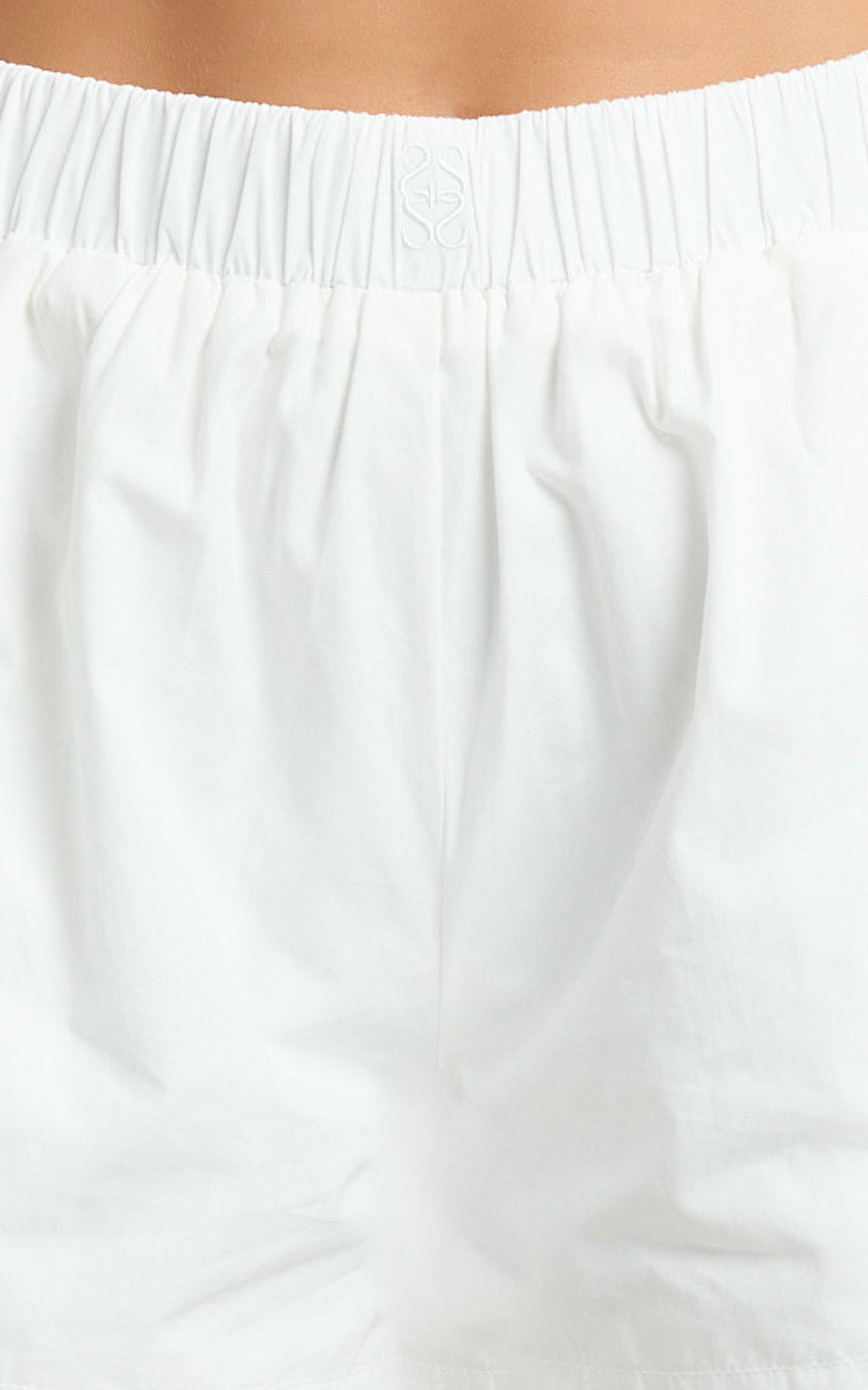 The Hunger Project x Showpo - THP Elastic Waist Boxer Shorts in White