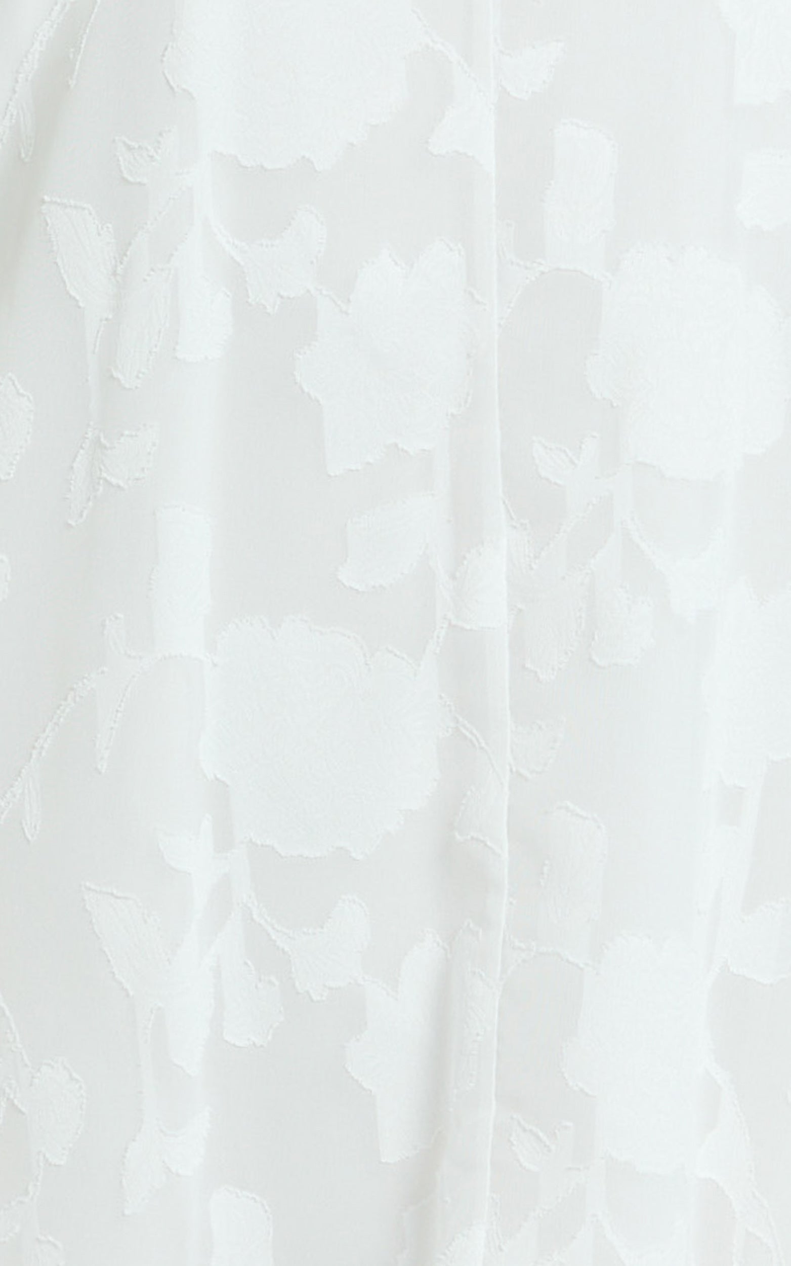 Ziva Mini Dress - Jacquard Halter A Line Dress in White