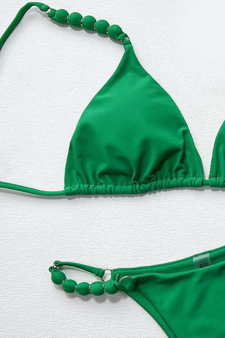 Sexy Green 2pc Cheeky Bikini